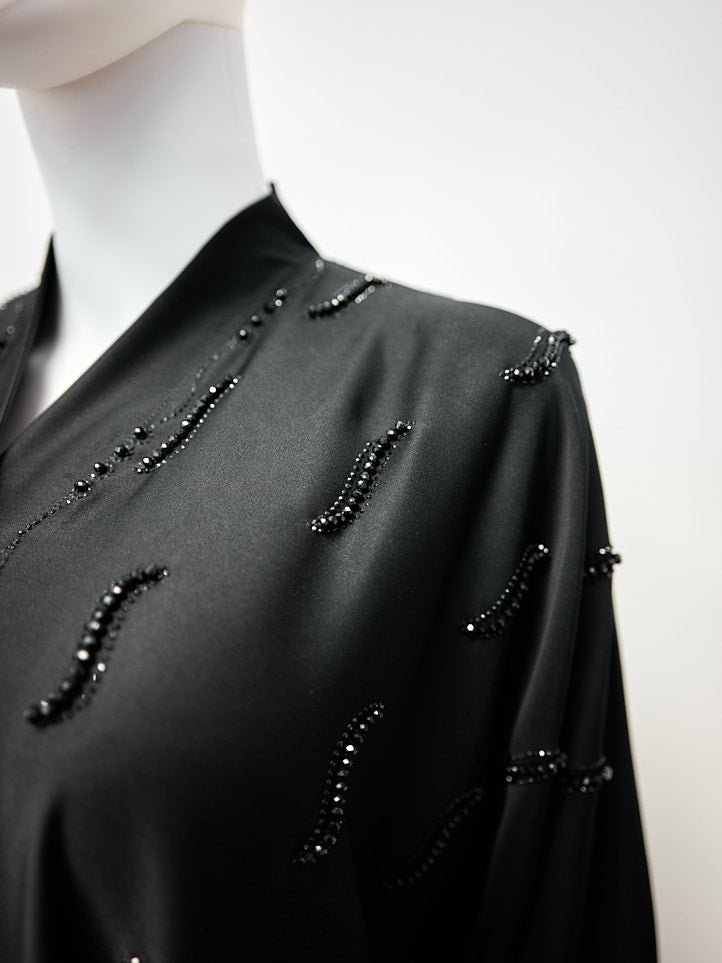 Abaya mit dezenter Stickerei und edlem Design