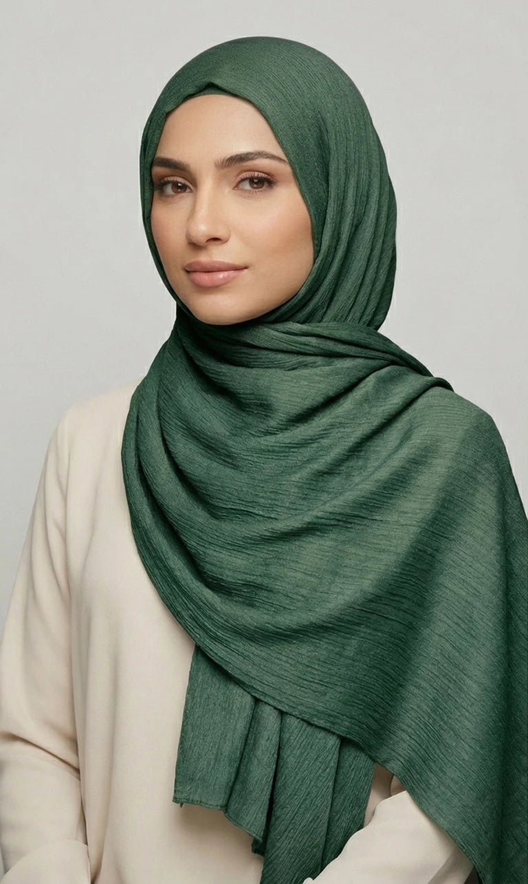 Modal Satin Hijab Schal – Leichter Eleganter Kopftuch Schal für Damen | Weicher Langer Schal (S023)