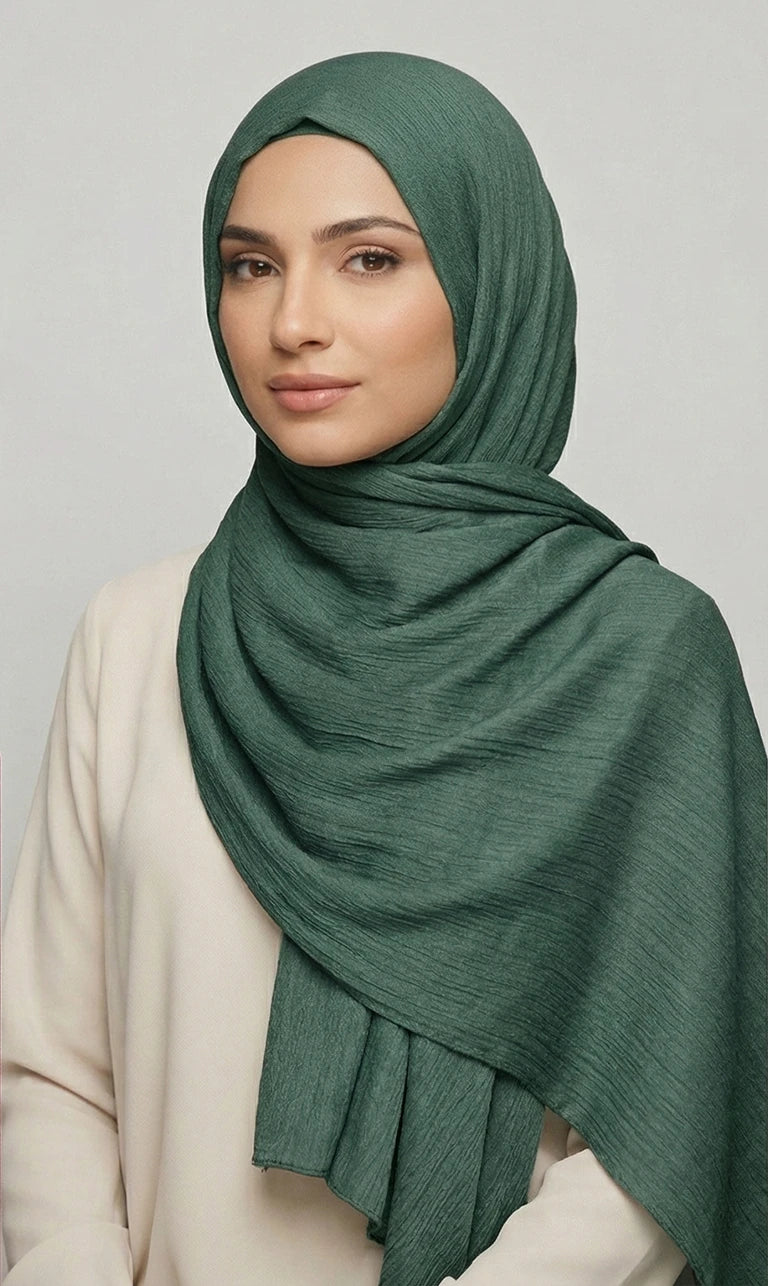 Modal Satin Hijab Schal – Leichter Eleganter Kopftuch Schal für Damen | Weicher Langer Schal (S023)