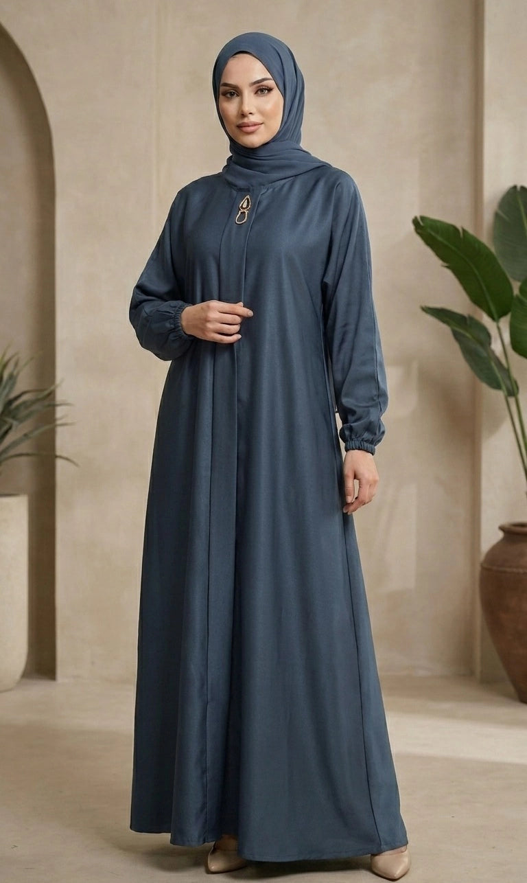 Sahara Flow Abaya – schlicht, elegant & fließend