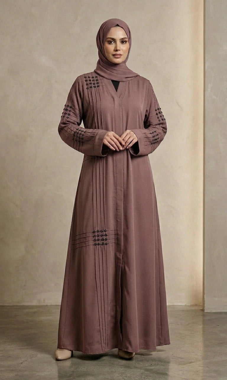 Pearl Line Neda Abaya – mit feinen Perlendetails
