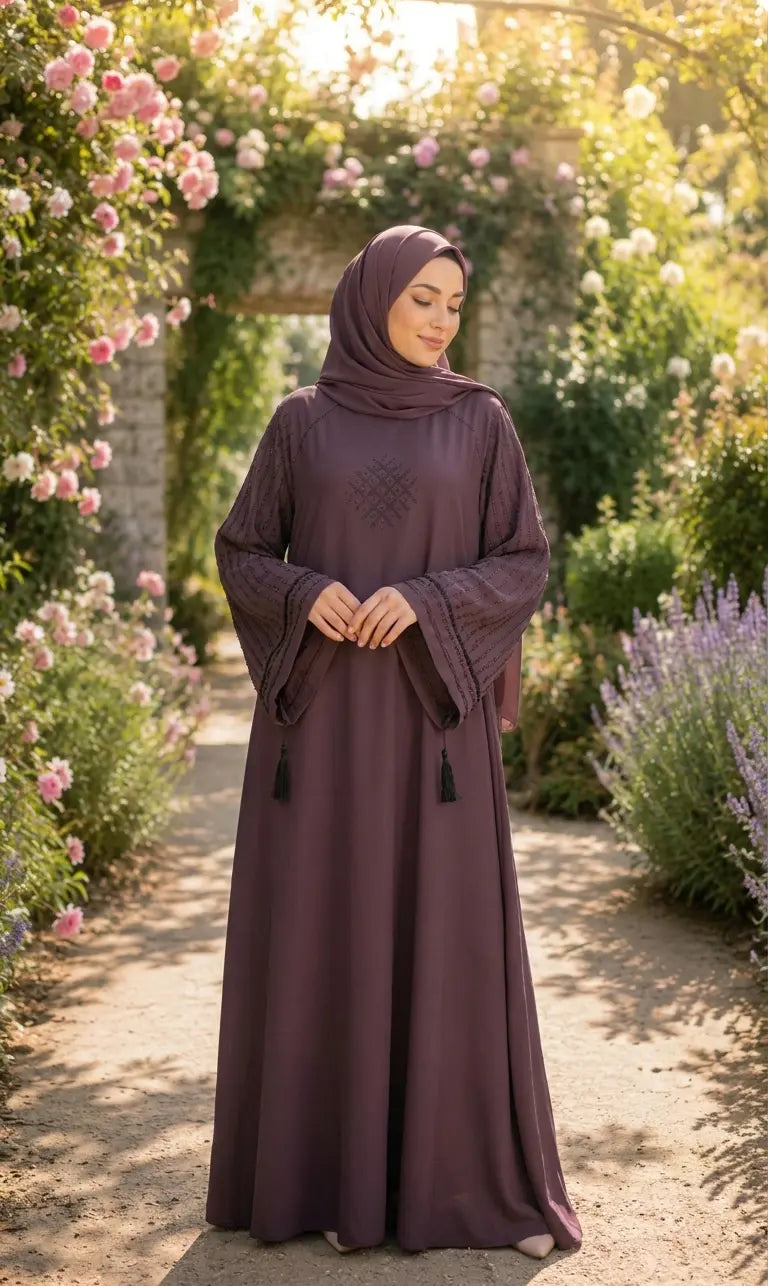 Layali Neda Abaya – mit eleganter Strassverzierung