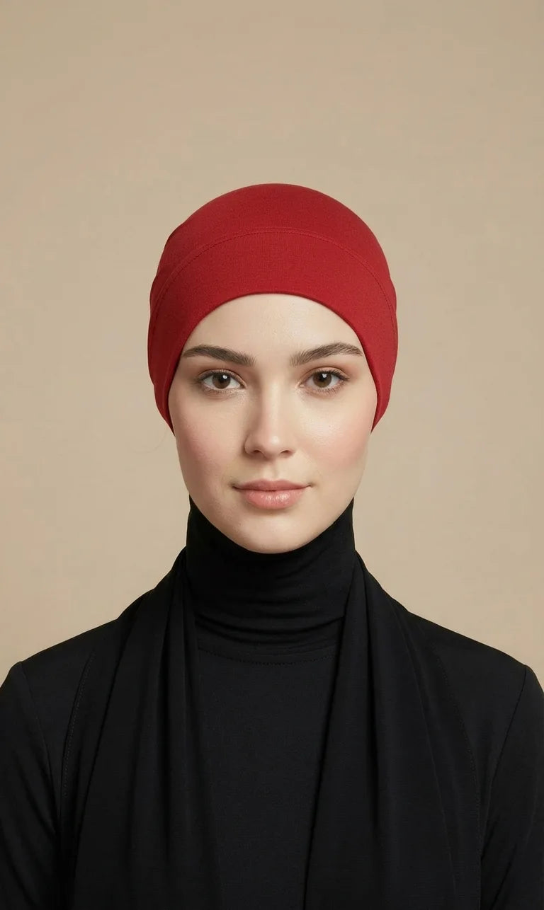 Bonnet Hijab – Rutschfest & bequem | Unterziehhaube in 35 Farben