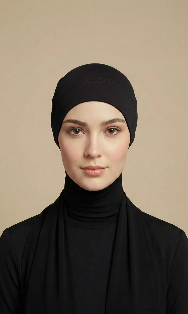 Bonnet Hijab – Rutschfest & bequem | Unterziehhaube in 35 Farben