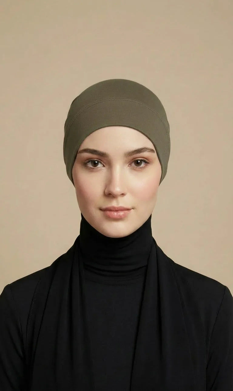Bonnet Hijab – Rutschfest & bequem | Unterziehhaube in 35 Farben
