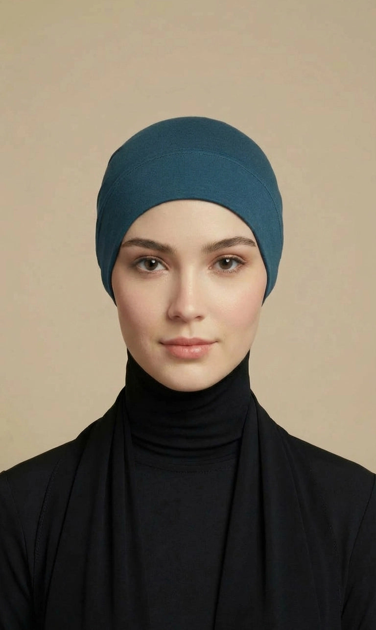Bonnet Hijab – Rutschfest & bequem | Unterziehhaube in 35 Farben