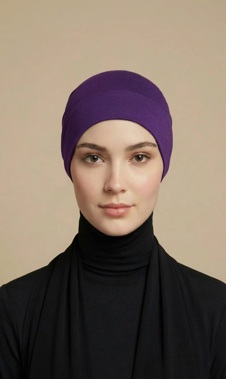 Bonnet Hijab – Rutschfest & bequem | Unterziehhaube in 35 Farben