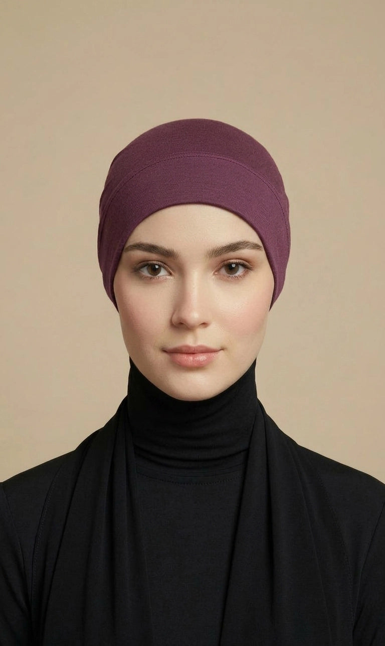 Bonnet Hijab – Rutschfest & bequem | Unterziehhaube in 35 Farben