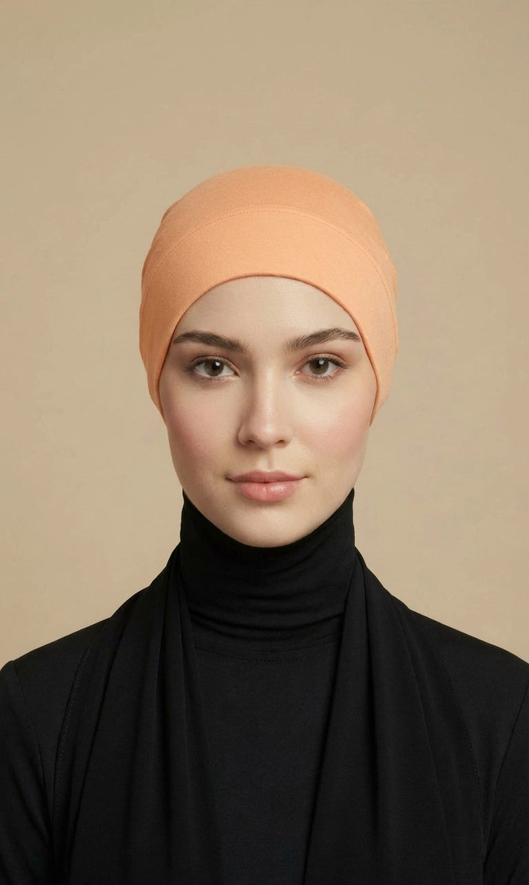Bonnet Hijab – Rutschfest & bequem | Unterziehhaube in 35 Farben