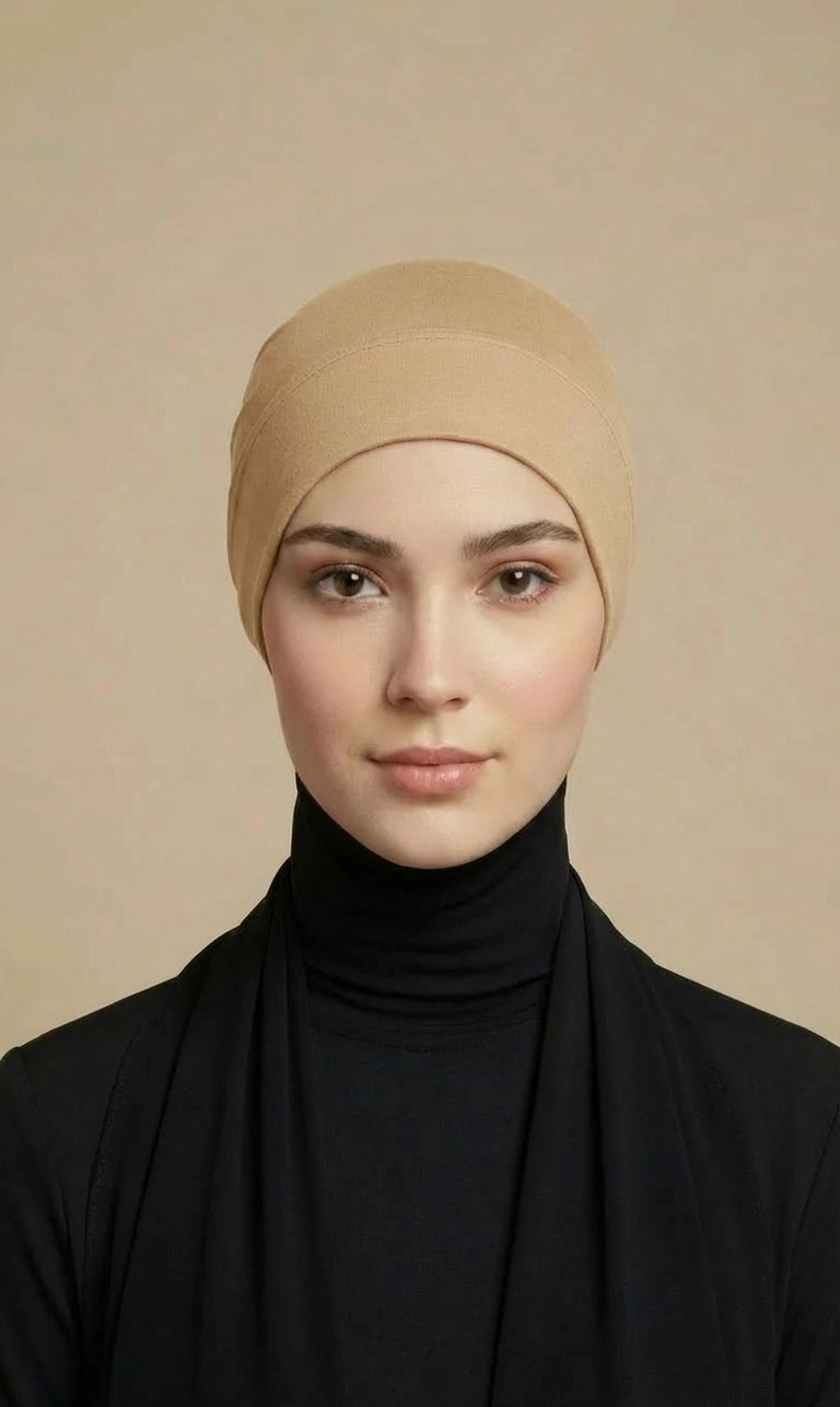 Bonnet Hijab – Rutschfest & bequem | Unterziehhaube in 35 Farben