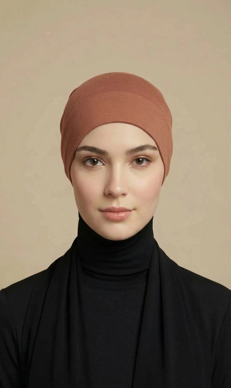 Bonnet Hijab – Rutschfest & bequem | Unterziehhaube in 35 Farben