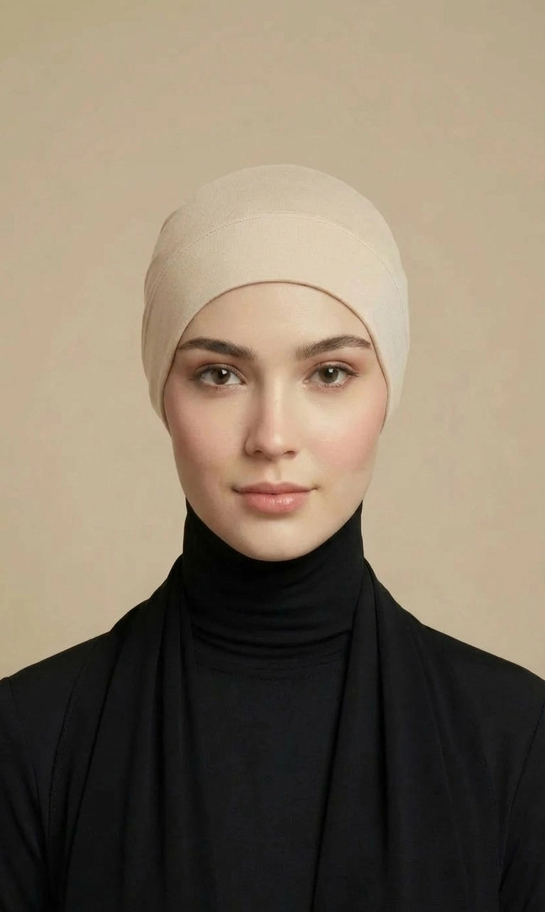 Bonnet Hijab – Rutschfest & bequem | Unterziehhaube in 35 Farben
