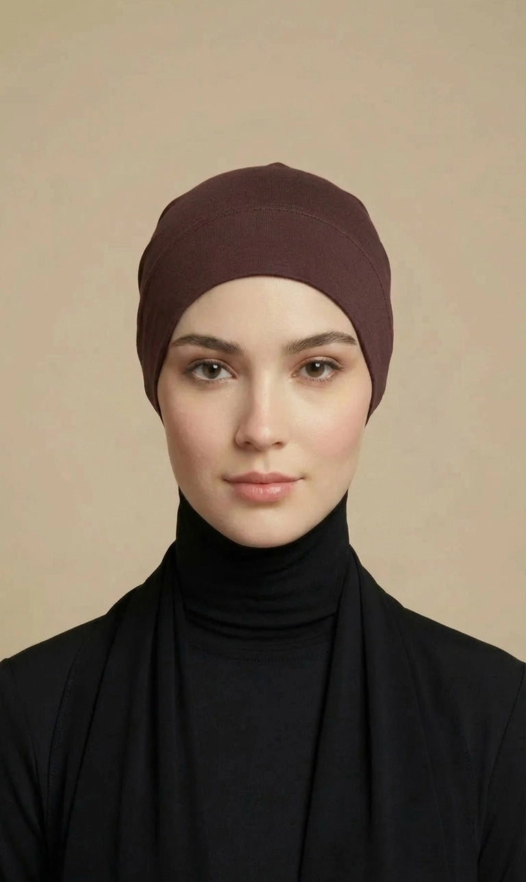Bonnet Hijab – Rutschfest & bequem | Unterziehhaube in 35 Farben