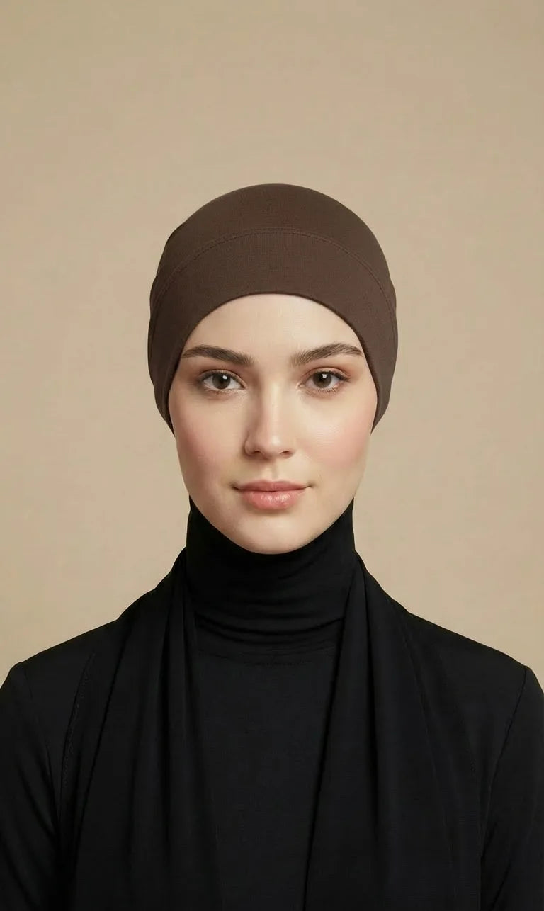 Bonnet Hijab – Rutschfest & bequem | Unterziehhaube in 35 Farben