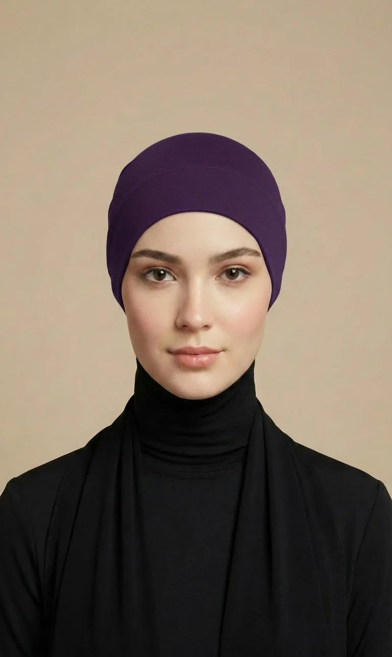 Bonnet Hijab – Rutschfest & bequem | Unterziehhaube in 35 Farben