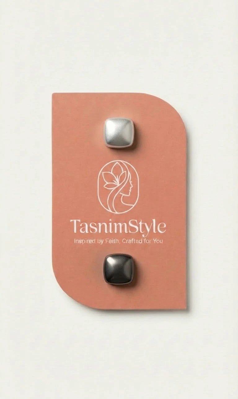 Hijab Pin Set in 12 Farben – Elegante, Matte und Glänzende Kopftuchnadeln (P12)